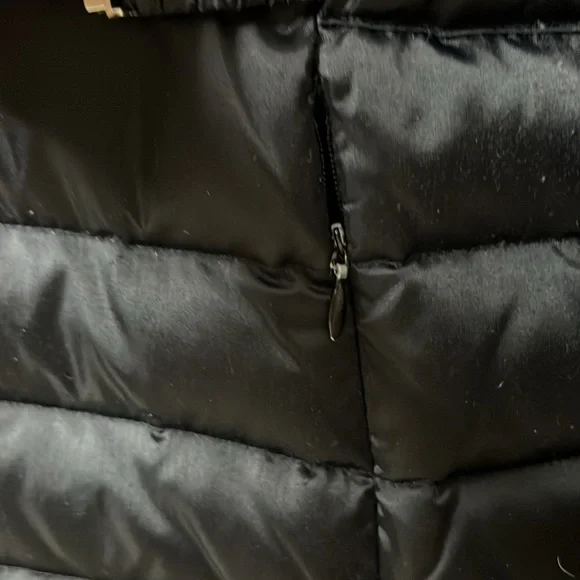 Black Puffer Girl Winter Jacket - Picture 9 of 12